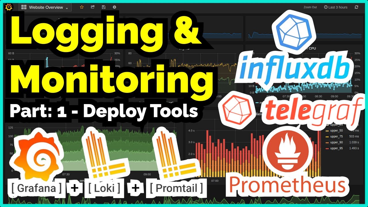Homelab Monitoring Made Easy - Part 1: Tools Overview - Grafana, Prometheus, InfluxDB, Telegraf