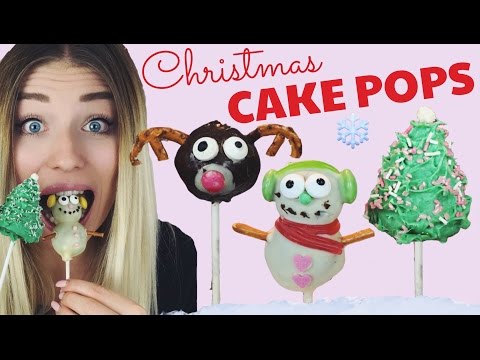 CHRISTMAS ❄ CAKE POPS . . | BibisBeautyPalace