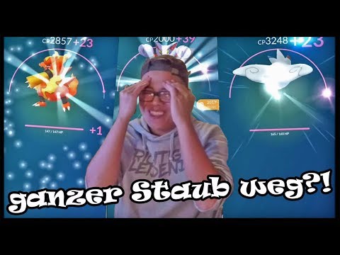 Ich VERSCHWENDE meinen GANZEN Sternenstaub! alle Sinnoh Stein Entwicklungen auf Max gepushed! Video