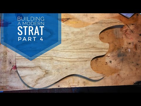 Building a modern strat guitar - Part 4/7