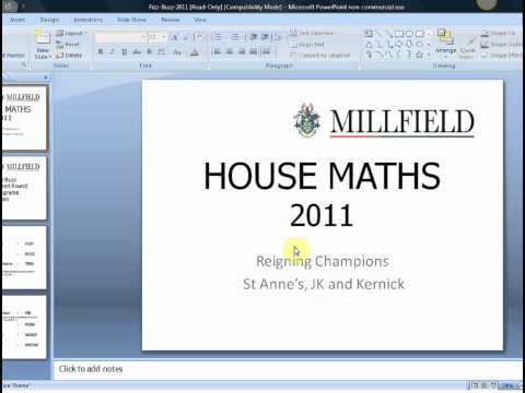 Mr Barton's Web Whizz Video 2 - UKMT
