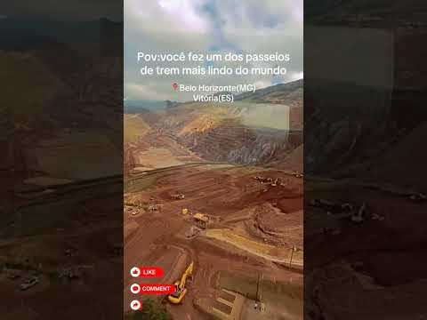 🚂 Passagem do trem da Vale em Gongo Soco | Barão de Cocais - MG