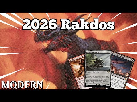 Insanely Interactive, Grossly Grindy & Crazy Competitive? | 2026 Rakdos | Modern | MTGO