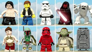 All Characters Unlocked in LEGO Star Wars: The Skywalker Saga