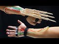 X MEN WOLVERINE Claws Fully Automatic DIY Tutorial Popsicle Sticks
