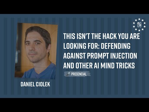This isn't the hack you are looking for: defending against prompt injection and other AI mind tricks