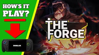 The Forge - Roblox on the Xbox Ally X - Is it Playable?