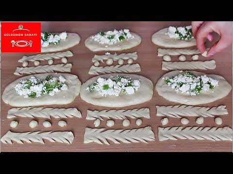 BUNDAN DAHA GÜZEL BİR POĞAÇA ŞEKLİ YOK‼BÖYLESİNİ GÖRMEDİNİZ🔥PUF PUF MAGNOLİA POĞAÇA TARIFI🔝 EFSANE