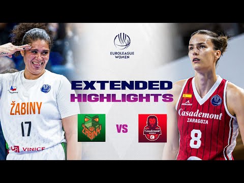 Zabiny Brno v Casademont Zaragoza | Full Game Highlights | EuroLeague Women 2025-26
