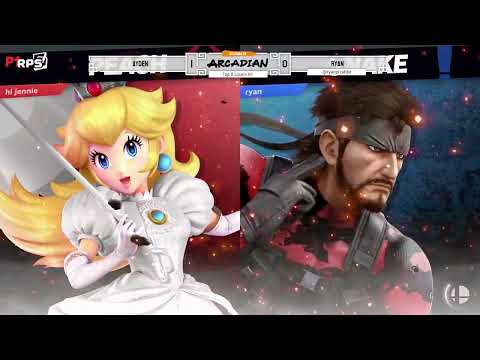 NorCal Ultimate Arcadian 2023 - Top 8 Losers R1 - ayden (Peach) vs. ryan (Snake)