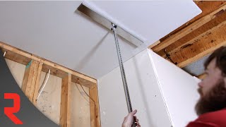 Ceiling Installation with the Quick Support Rod