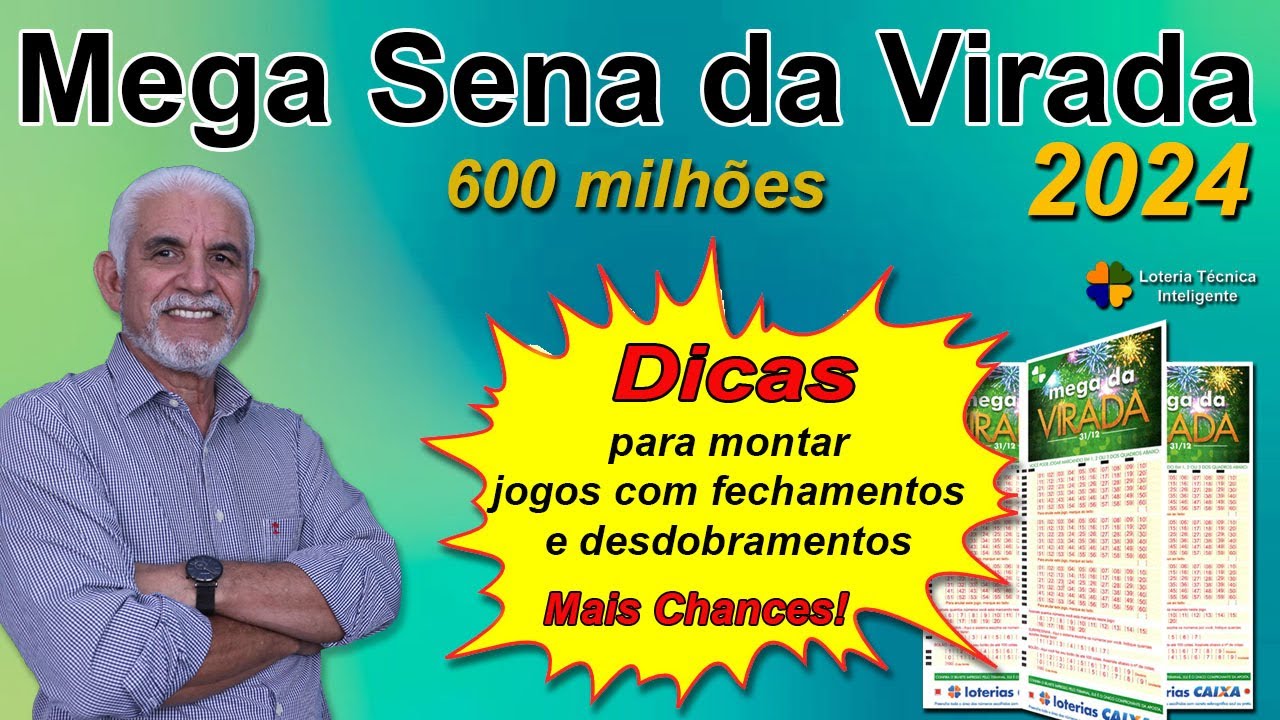 Super Dica para jogar na Mega Sena da Virada ou Acumulada