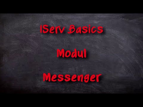 IServ Basics - Modul Messenger