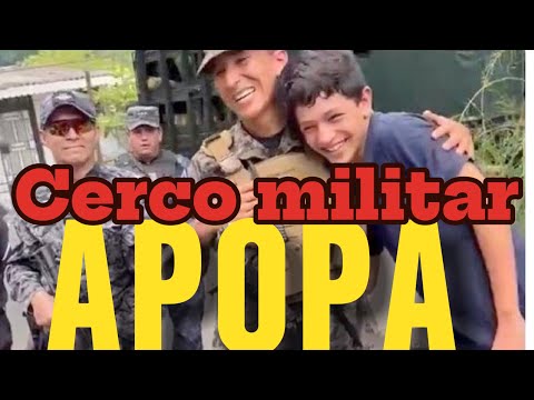 Con mucha paz y tranquilidad los lugareños apopenses viven el cerco esto pasó valle del Sol