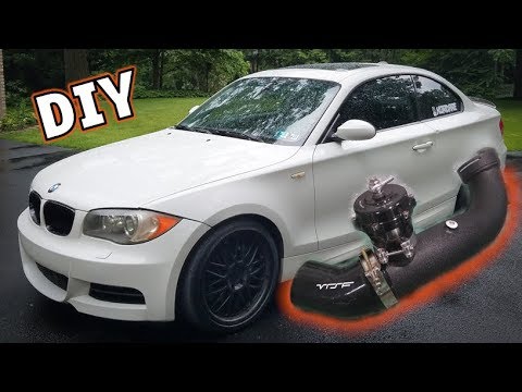 N54 VRSF Charge Pipe with Tial Q BOV DIY Install