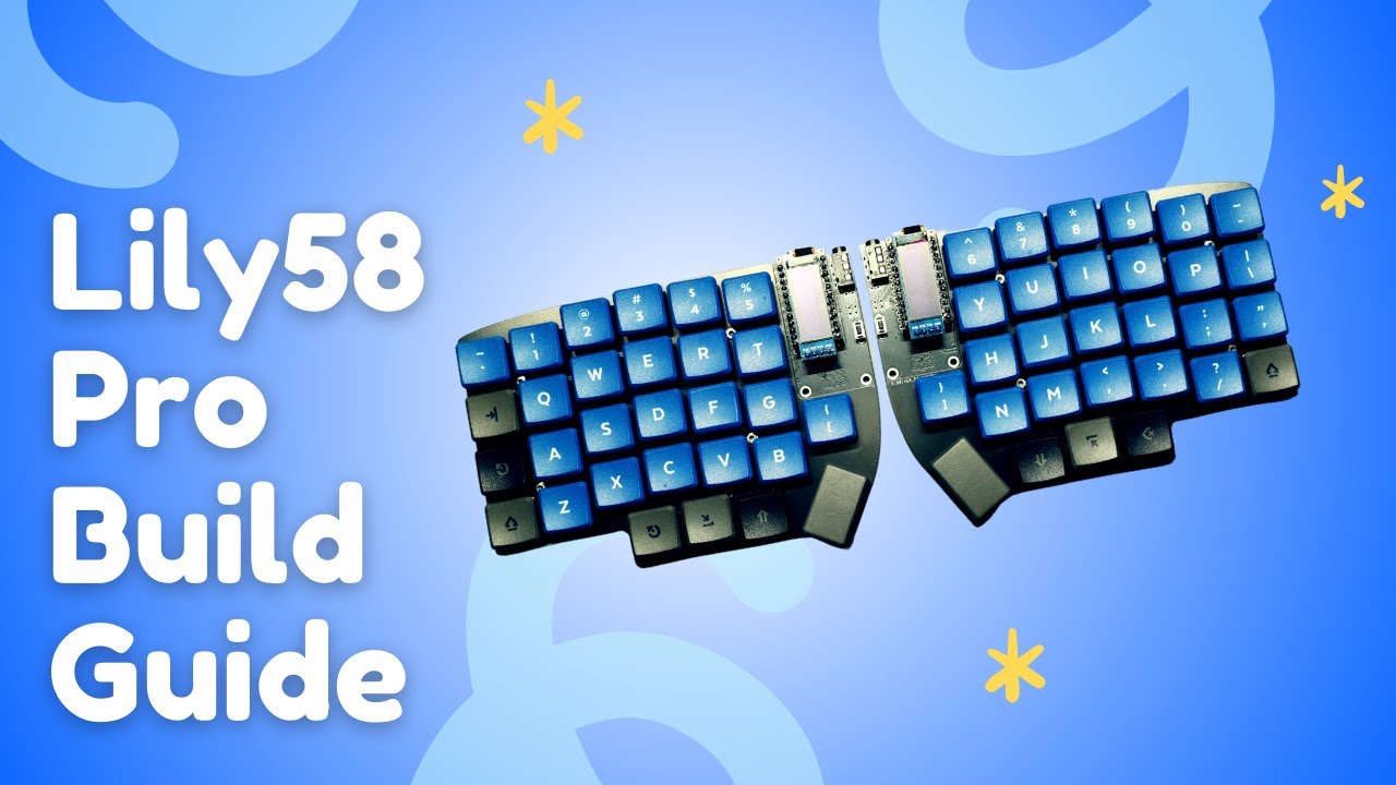 Building the Lily58 Pro - Open Source Split Mechanical Keyboard