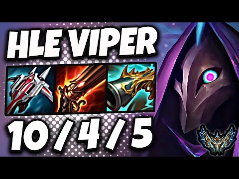 Jhin vs Sivir ADC [ HLE Viper ] Rank #8 Korea Challenger 25.16