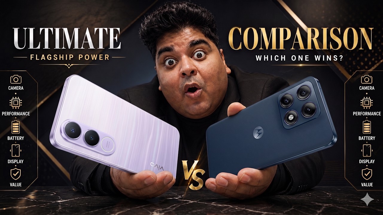 True Flagship killer of 2026 🔥🔥 || Motorola Edge 70 Pro vs Vivo V70 FE ⚔️ || Battle Under 40k