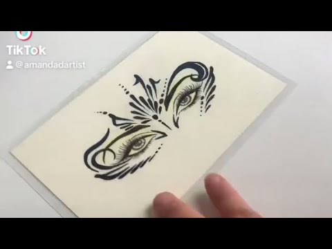 Face Paint [Line Work and Focal Points], Practice Tutorial