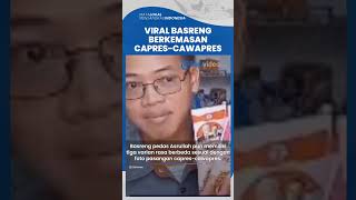 Unik! Pengusaha di Sampang Ini Viral Usai Jual Basreng Berkemasan Gambar Capres-Cawapres 2024
