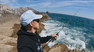 Sketchy Rock Climb….But the Fishing was Worth it!