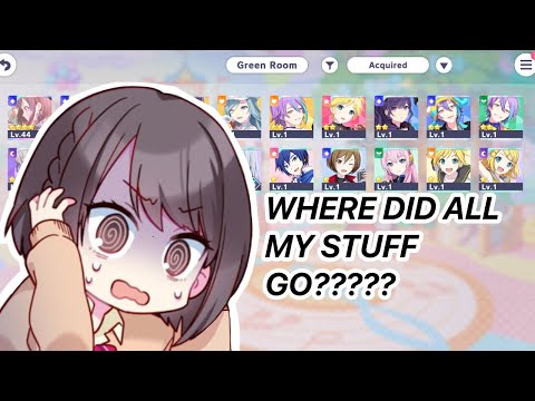 pretending to be a new player in project sekai… except i literally use a new account