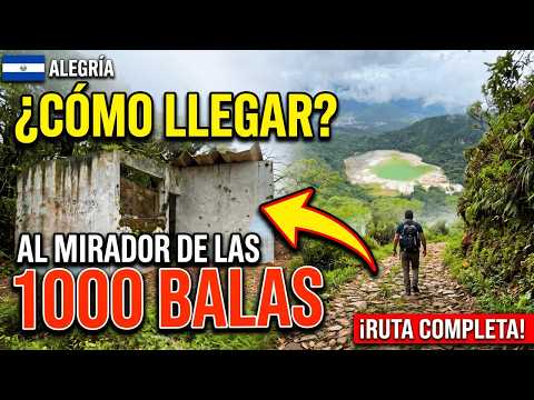 PRIMERA VEZ en el MIRADOR de las 1000 BALAS 🇸🇻 (Alegría, Usulután)