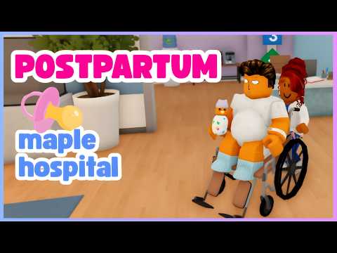 POSTPARTUM Labor and Delivery Update 👶 Maple Hospital Roblox