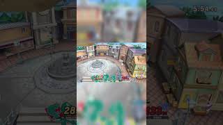 ゲッチ使ったら運が良すぎて試合が崩壊してしまった件 #スマブラ #スマブラsp #ssbu #shorts