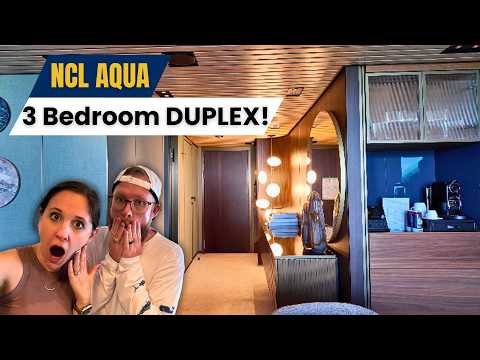 AMAZING Room on NCL Aqua... But Some Big Issues! Haven 3-Bedroom Duplex Suite Tour 15210