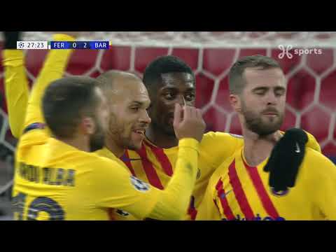 Champions League 02/12/2020 / Highlights / Ferencváros - Barcelona