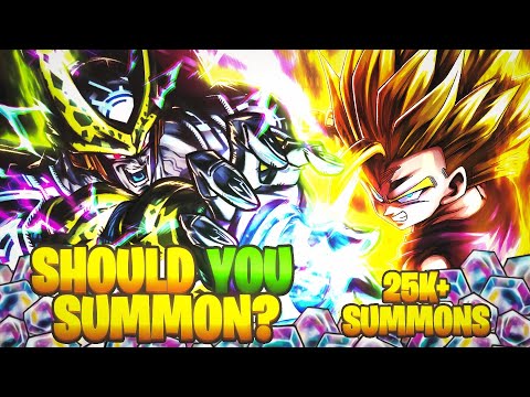 Dragon Ball Legends- 25K CC SUMMONS FOR LF CELL! SHOULD YOU SUMMON???