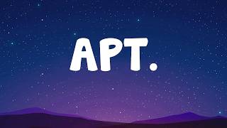 Download lagu Rosé - APT. (Lyrics) mp3