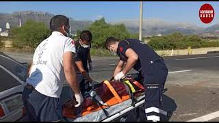 SEYDİŞEHİRDE TRAFİK KAZASI 6 YARALI