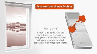 Endpositionen andern