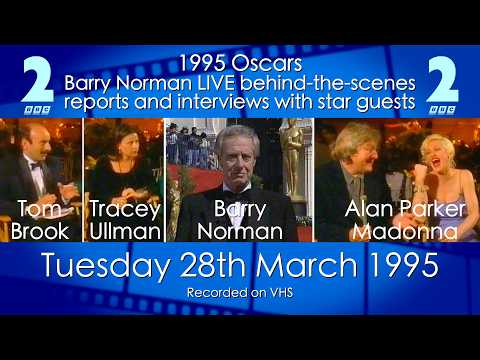 Thumbnail for Barry Norman 1995 Oscars: LIVE with guest interviews | BBC 2 | 28th March 1995 | 67th Academy Awards by tom brook