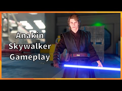 Anakin Skywalker Gameplay Star Wars Battlefront 2