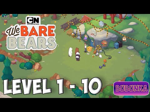 We Bare Bears Match3 Repairs Level 1 - 10 [ Gameplay Story ] HD