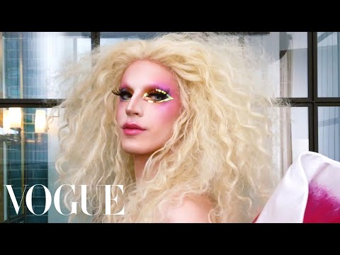 RuPaul’s Drag Race Star Aquaria Gets Ready for Pride Week | Beauty Secrets | Vogue