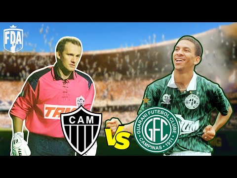 Atletico-MG vs. Guarani (1995) - Taffarel's Atlético-MG facing Djalminha's Guarani.