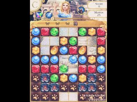 Completing level 400 in Cinderella free fall