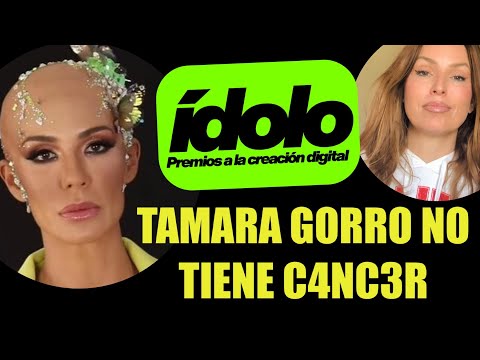 TAMARA GORRO EN LOS PREMIOS ÍDOLO