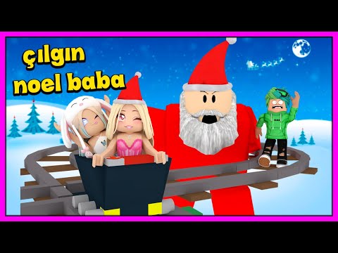 Escape Santa Claus on Roblox Train! 😂🚂