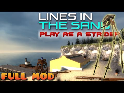HALF LIFE 2 LINES IN THE SAND | Full Mod Walkthrough | No Commentary