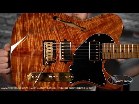 Suhr Custom Classic T Figured Koa/Roasted Alder