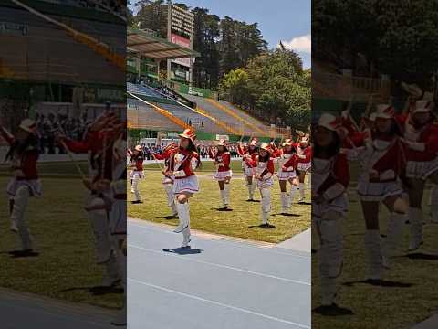 Colegio Mixto Santo Domingo 2026. #bandasguatemala #bandatradicional #batonistas #santodomingo