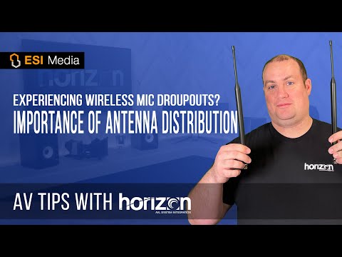 Experiencing Wireless Mic Dropouts? | The Importance of Antenna Distribution