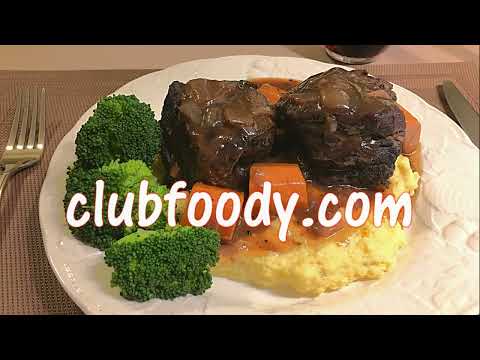 Red Wine Braised Short Ribs Recipe 🍷 • Tender & Delicious! - Episode 614