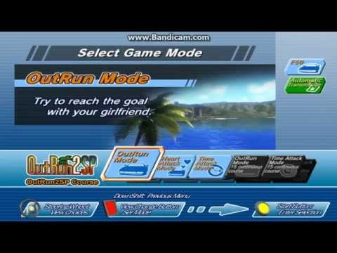 Outrun 2:  FXT Arcade Menus Test