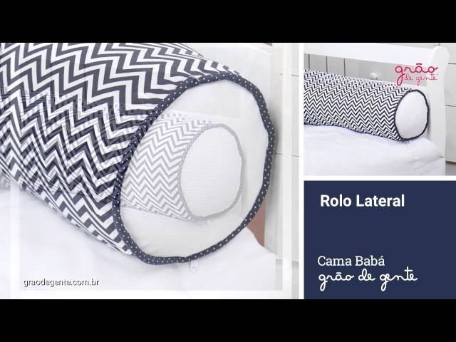 Kit Cama Babá Zig Zag Marinho | Ref: 59238